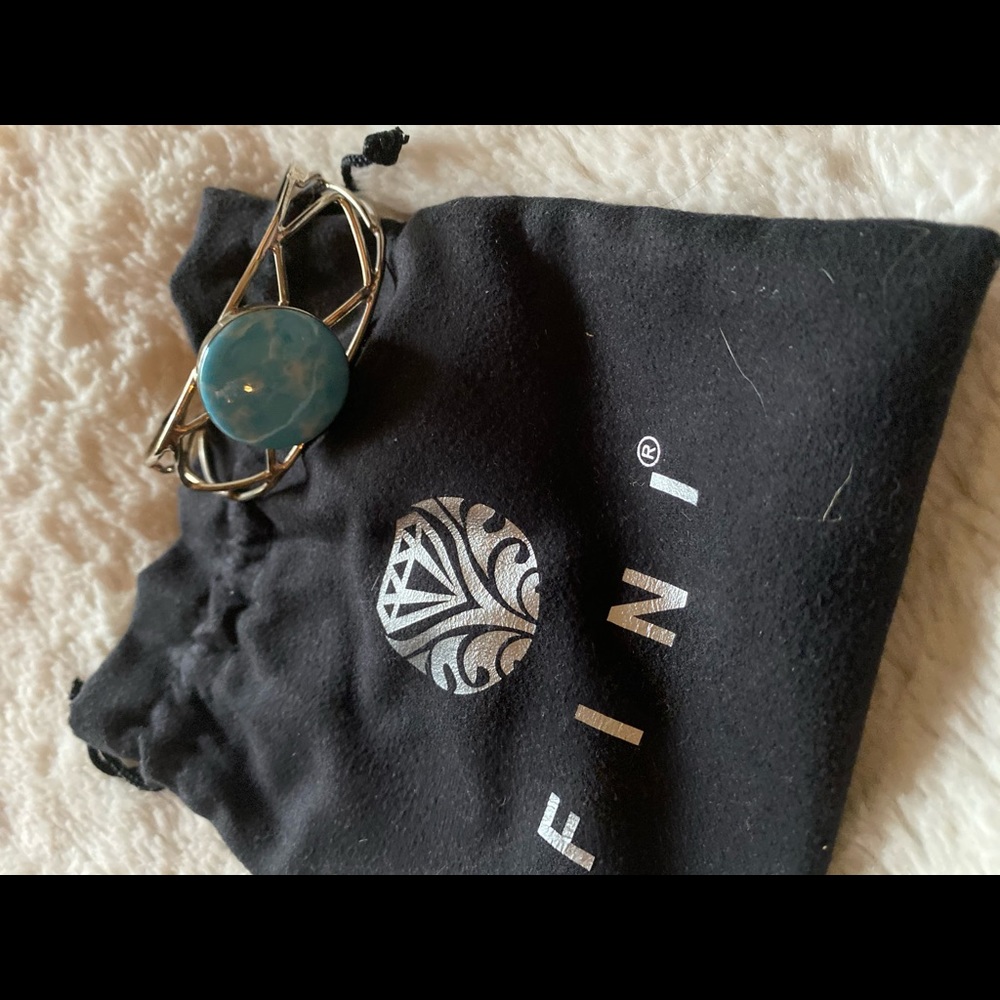 Fini Sterling Silver & Turquoise Bracelet